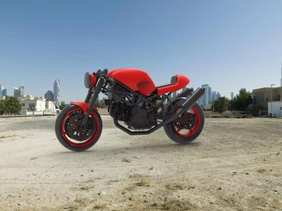Ducati Monster motorcycle