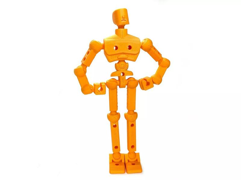 Flexifriend 3D Printable Fully Articulated Action Figure