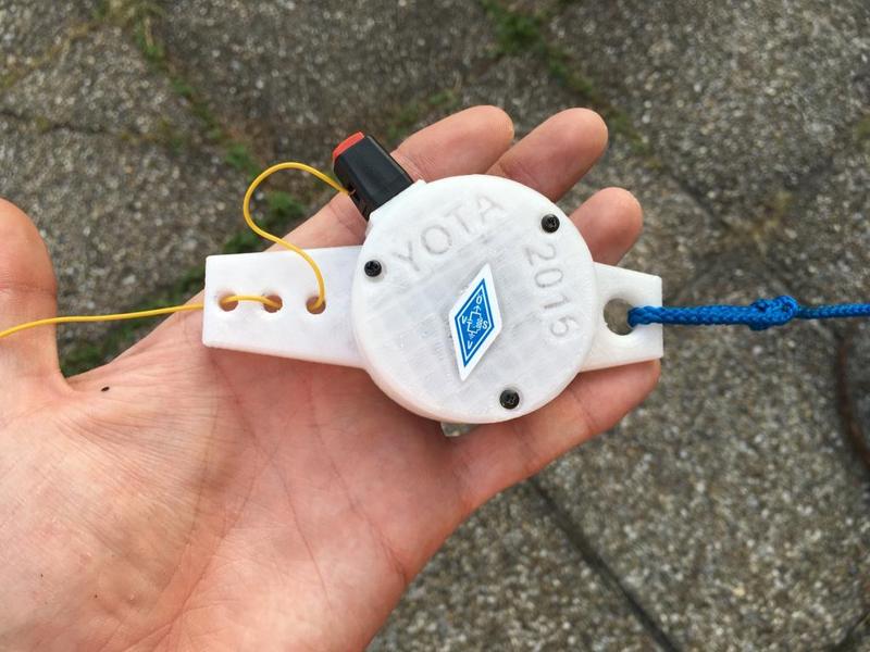 High-Z End-fed Antenna without cableroll Yota 2016 Austria