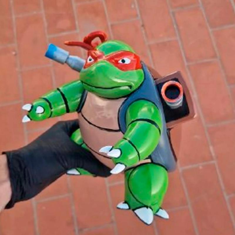 ShellShock Hybrid - ninja turtle blastoise pokemon3d model