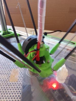 Magnetic joint end effector with ducted fan