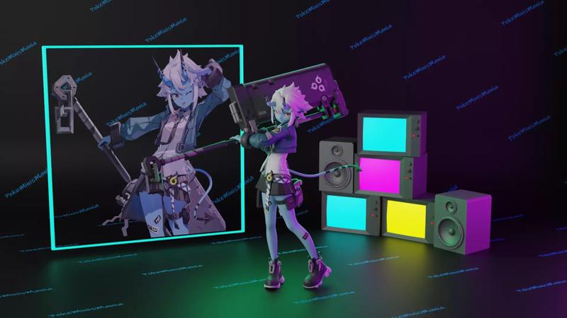 Soukaku Zenless Zone Zero 1 6 3D print model Presupported