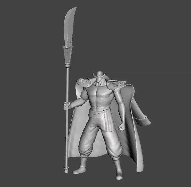 Whitebeard  - One Piece 3D Model