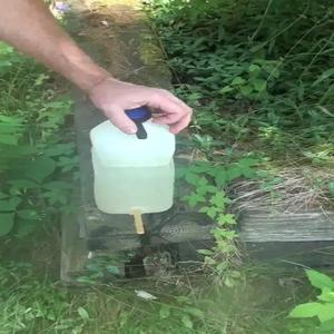 Camp faucet control