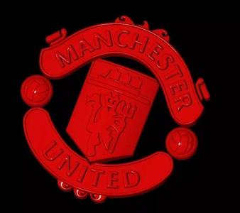 Manchester United Football Club 3D Logo