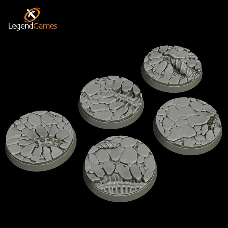 40mm Tyranid Bases - Round x5 - LegendGames