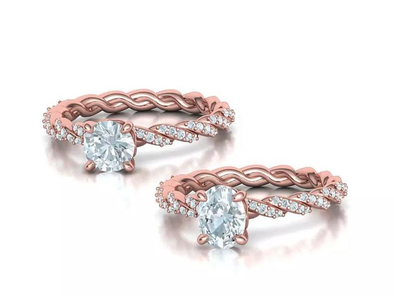 Engagement Rings  1ct Stones Collection