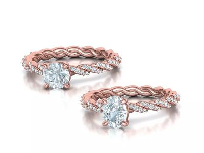 Engagement Rings  1ct Stones Collection