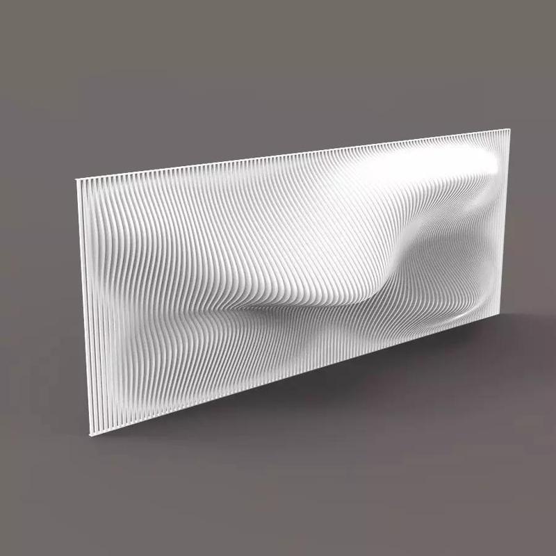 5 Parametric grasshopper walls CNC router printable