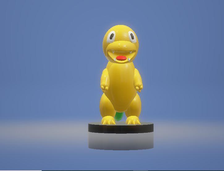 Pokemon-Charmander Toy 3D Printable Model