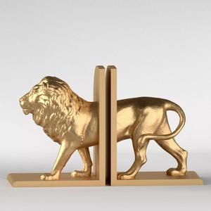 Lion Bookends