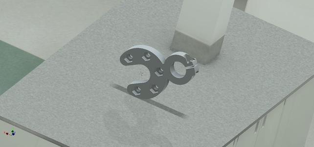 Kossel Mini E3D v6 and Induction Bed Level Probe Mount
