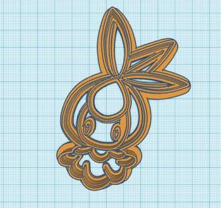 Pokemon: Petilil Cookie Cutter