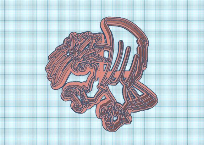 Pokemon: Braviary Cookie Cutter