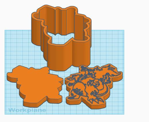 Pokemon: Gigantamax Charizard Bath Bomb Mold