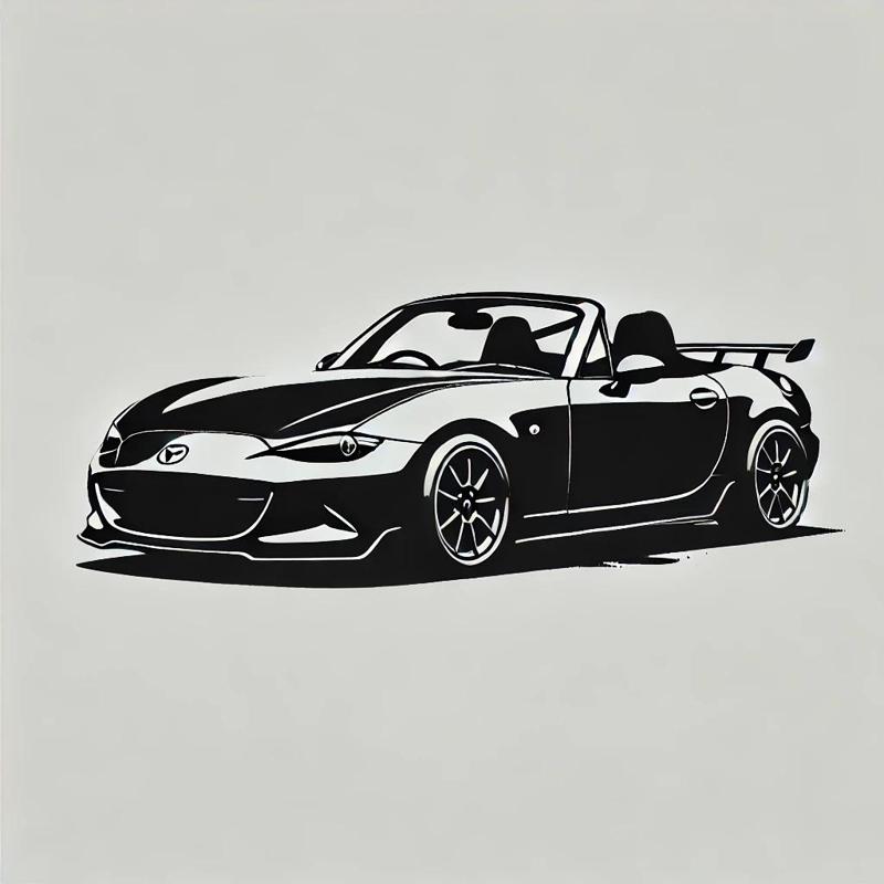Mazda MX-5 silhouette