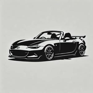 Mazda MX-5 silhouette