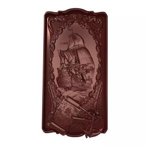 Sailing panel Bas relief