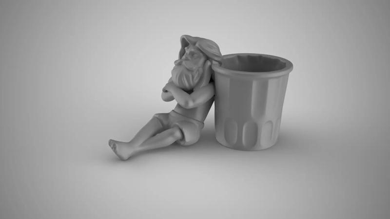 Thinking Man Penholder