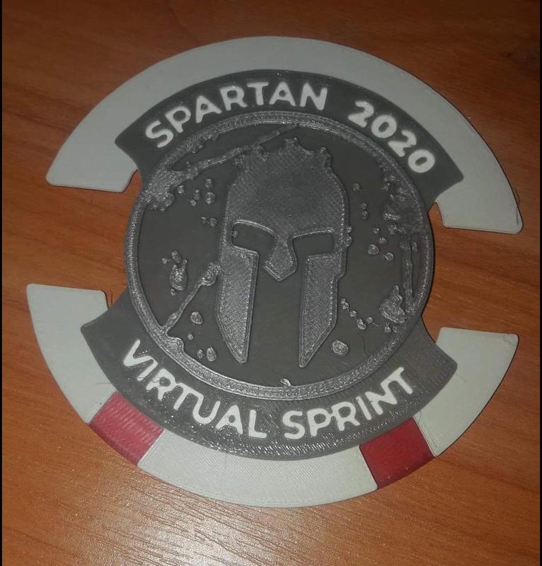 Spartan Sprint 2020 medal