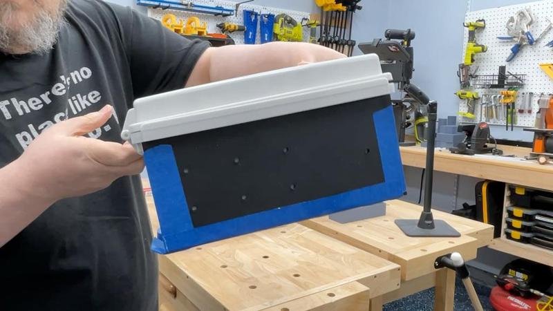 PoE drilling template for QILIPSU outdoor box