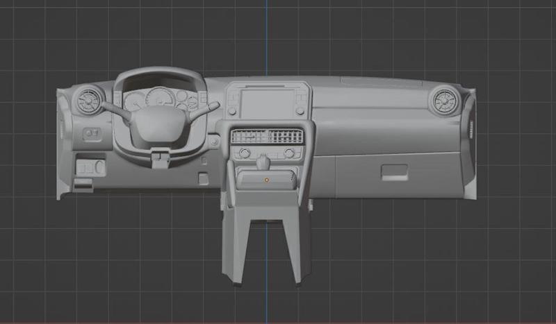 Nissan Skyline R35 Dashboar and center console