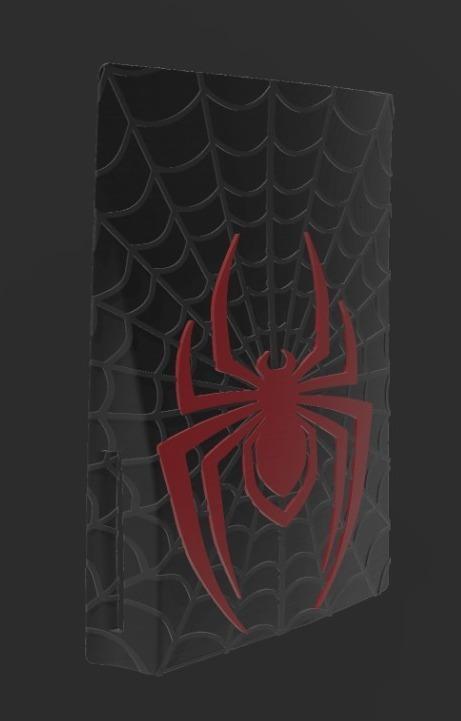 Miles Morales Spiderman 2 PS5 FRONT AND BACK PlateUPDATE