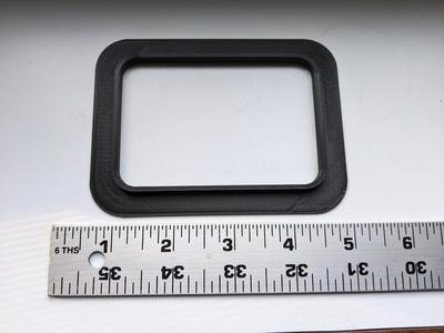 Triumph Spitfire and GT6 door handle card trim