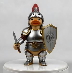 Medieval Knight Duck