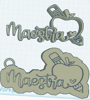 master key ring in two parts master