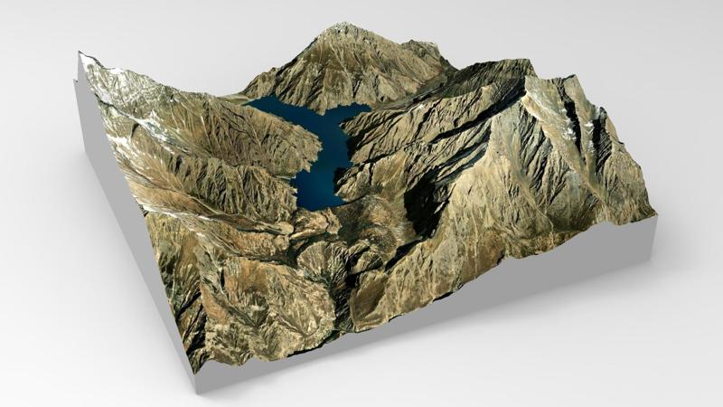 Phoksundo mountain lake Nepal