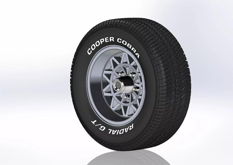 Wheel Appliance-Wheels Dia-Mag for scale model