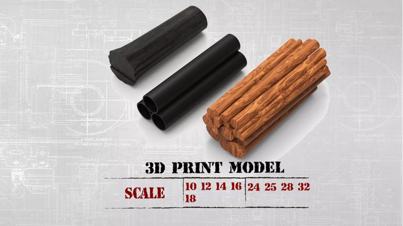 Ready to Print cargo freight for RC Truck