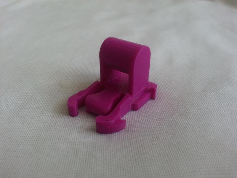 Helmet-Lamp to Gopro Mount Adapter