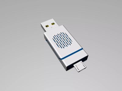 Blue and black OTG U Disk C