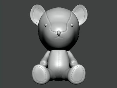 3D Model-CHARACTER0025 teddy bear