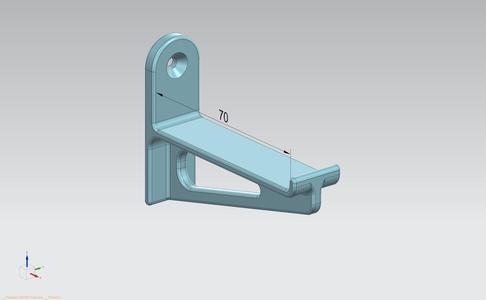 Wall bracket small