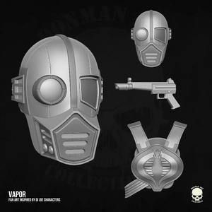 Vapor Kit GI Joe Fan Art STL for action figures