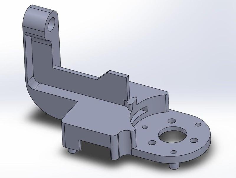 DJI Phantom 3 Gimbal Yaw Arm Roll Covers