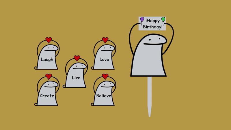 Flork Topper + Flork Key Chain x 5