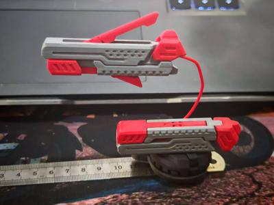 Interlocking Transformable Weapon Unit [Large-caliber Beam Cannon/Drone Funnel Unit]