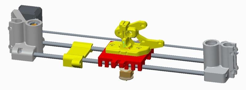 Repaired my L printer with TR10x2 Z leveling threaded rods. 