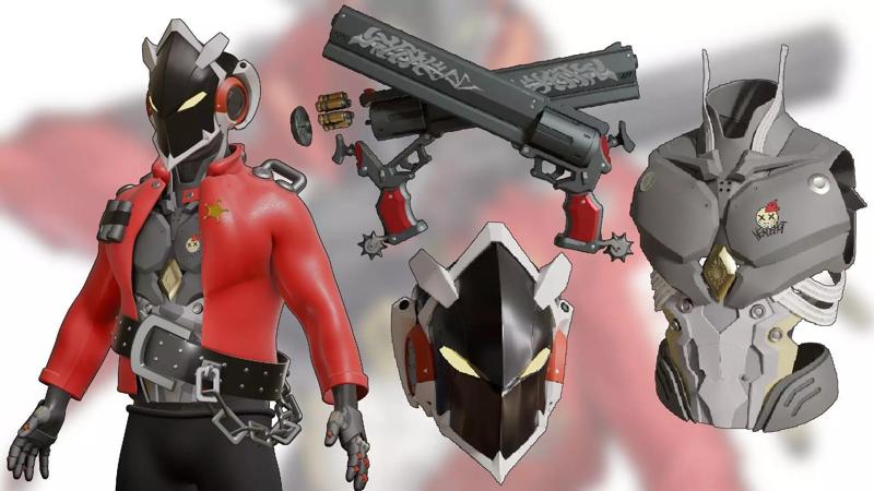 BILLY KID armor mask accessories REVOLVERS ZENLESS ZONE ZERO