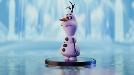 Frozen Olaf the Snowman Action Figure