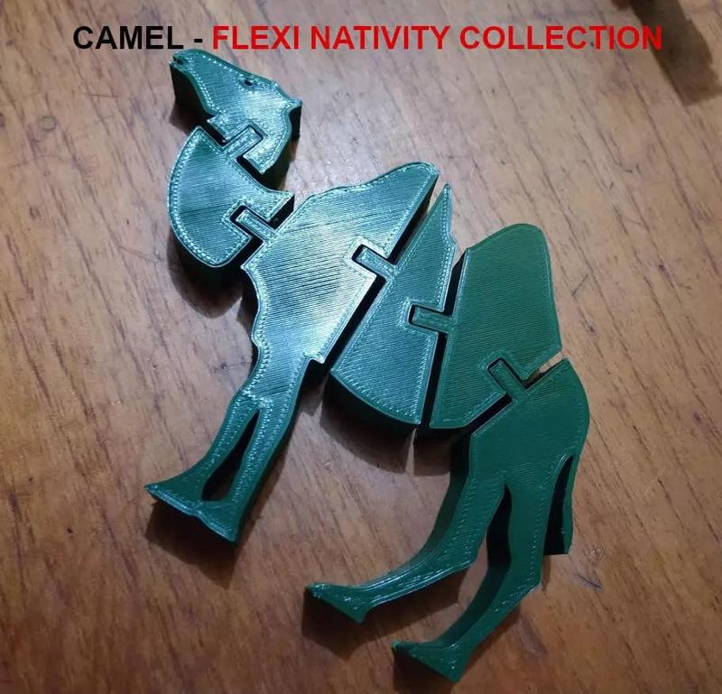 Flexi Camel and Bull- Nativity Collection - Camello y Toro