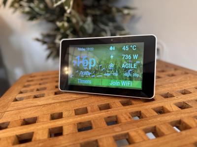 Waveshare ESP32-S3 7inch Capacitive Touch Display - Tabletop case