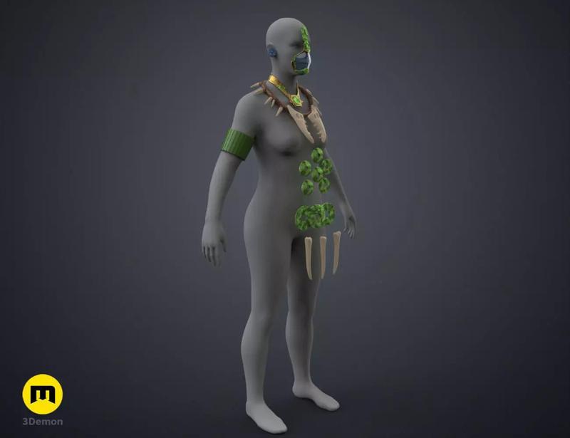 Namora Armor - Wakanda Forever