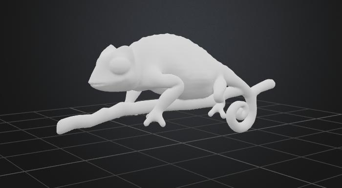 Chamaleon garden decoration