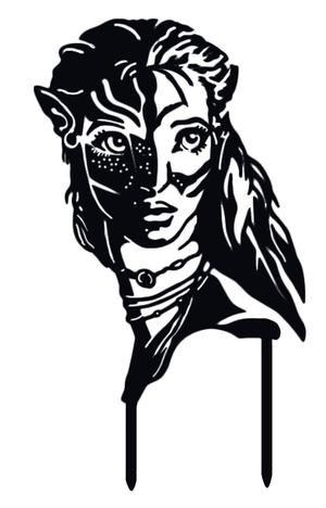 x2 Cake Topper Adorno Torta - AVATAR