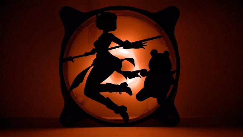 Genshin Impact Xiangling PC fan cover